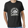 Sister 2021 Loading Pregnancy T-Shirt - Minimalist Print for Adults
