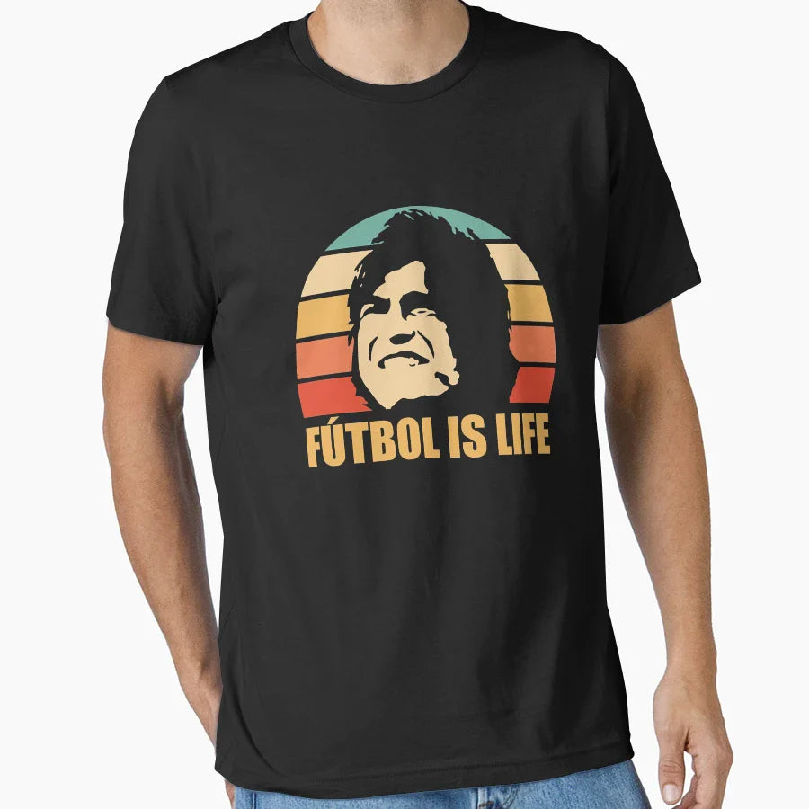 Futbol Is Life T-Shirt - Unique Graphic Unisex