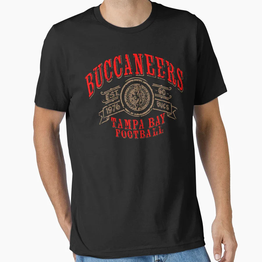 Buccaneers Football T-Shirt - Fun Novelty Design Men Women