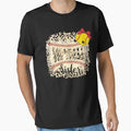 Leopard Softball Sister Bow T-Shirt - Unique Graphic for Adults