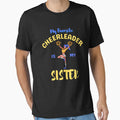 My Favorite Cheerleader Is My T-Shirt - Casual Everyday Wear Men Women
