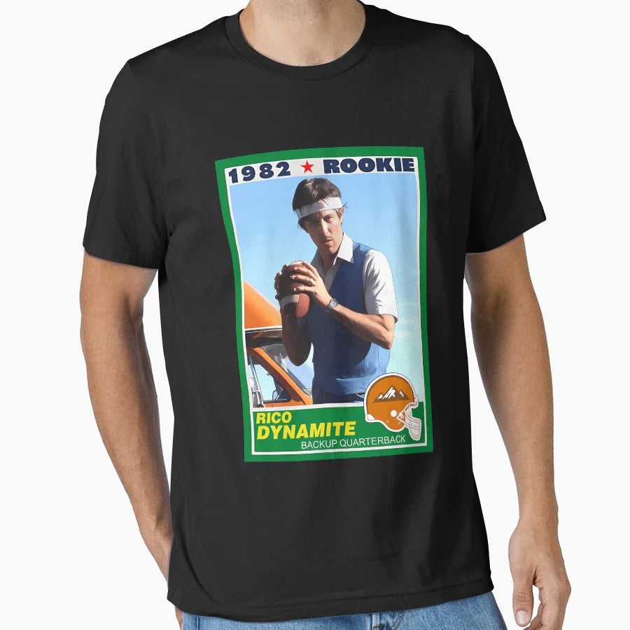 Uncle Rico Rookie Card Napoleon T-Shirt - Fun Novelty Design Men Women
