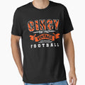 Cincinnati Football Fan State Ohio T-Shirt - Trendy Graphic for Adults
