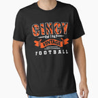 Cincinnati Football Fan State Ohio T-Shirt - Trendy Graphic for Adults