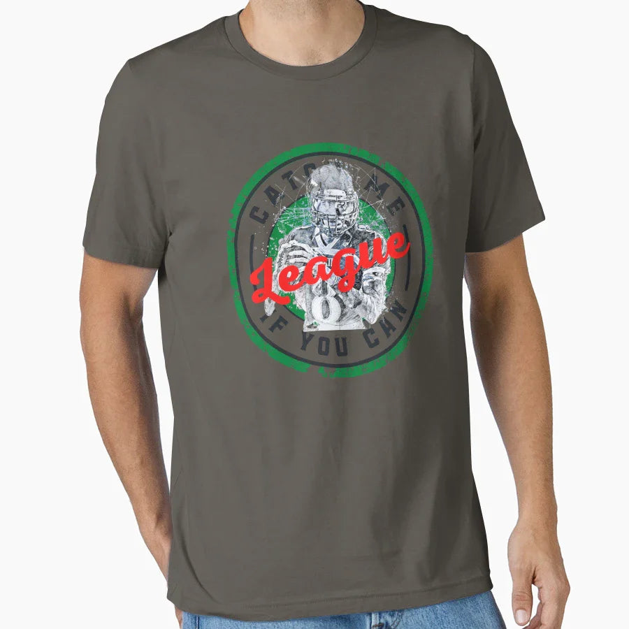 Catch Me If You Can League T-Shirt - Fun Novelty Design Men Women