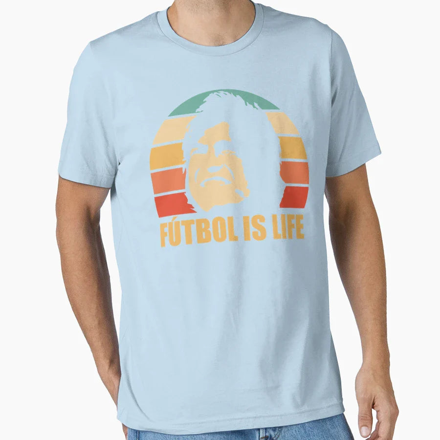 Futbol Is Life T-Shirt - Streetwear Style for Adults