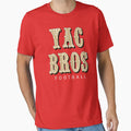 Yac Bros Football T-Shirt - Trendy Graphic Unisex