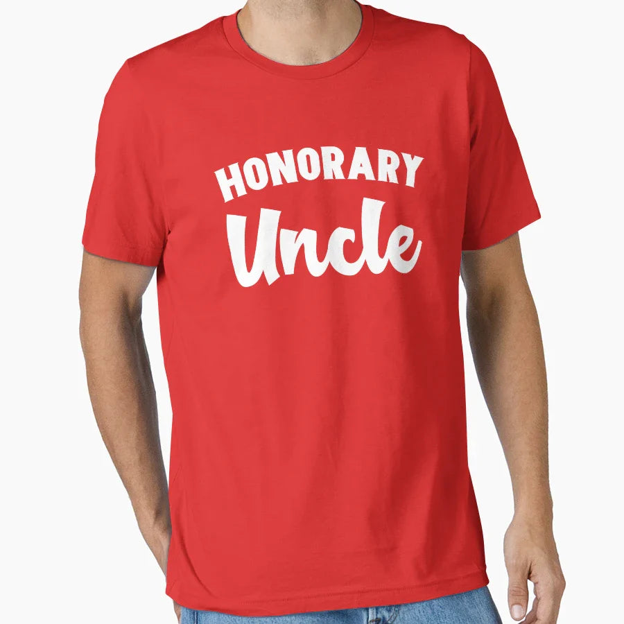 Honorary Uncle T-Shirt - Aesthetic Graphic Men Women