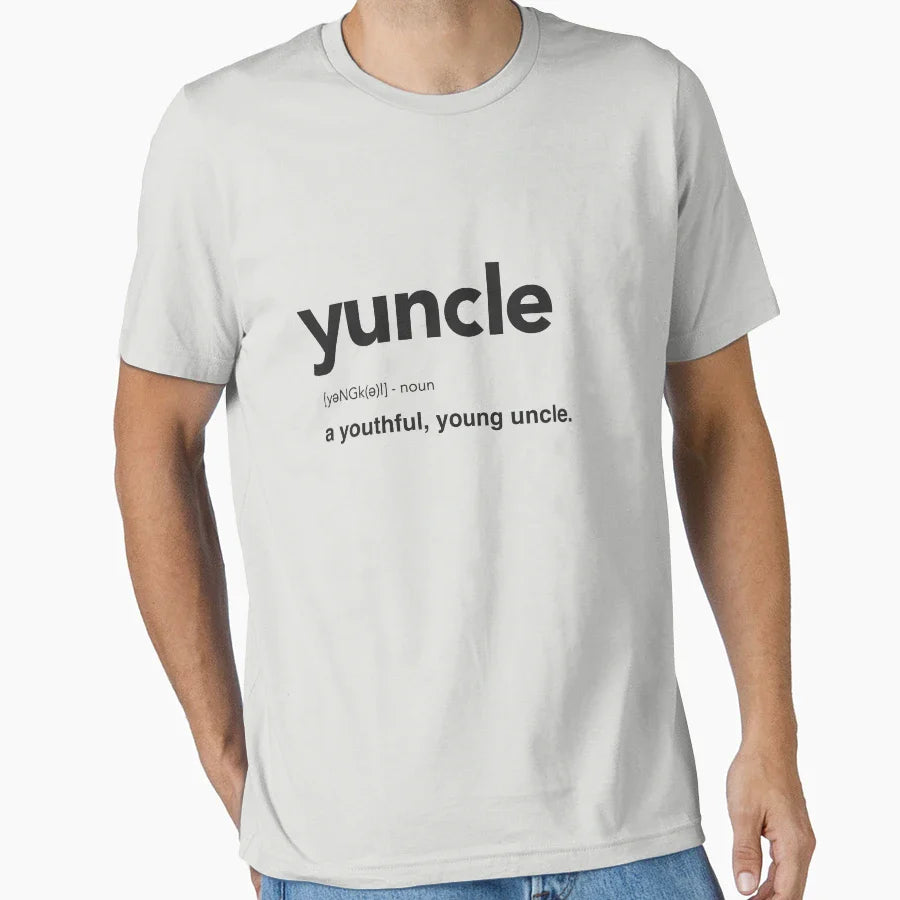 Yuncle Youthful Young Uncle T Shirts Hoodie - Custom Art Print Unisex