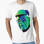 Grandfather Face T-Shirt - Minimalist Print for Adults