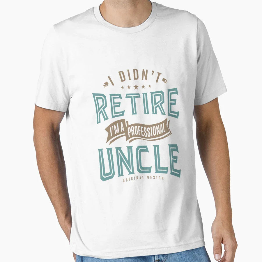 Professional Uncle T-Shirt - Custom Art Print Unisex