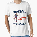 Football Unites World T-Shirt - Streetwear Style for Adults
