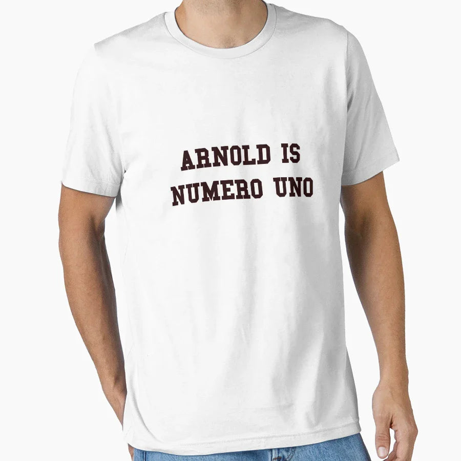 Arnold Is Numero Uno Arnold T-Shirt - Fun Novelty Design Men Women