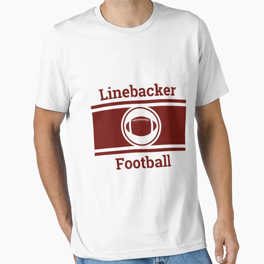 Linebacker T-Shirt - Graphic Print for Adults