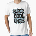 Super Uncle Street Wear Graffiti T-Shirt - Fun Novelty Design for Adults