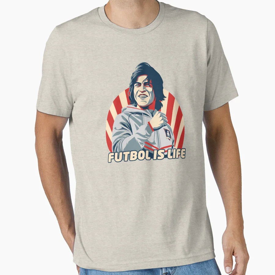 Futbol Is Life T-Shirt - Custom Art Print Men Women