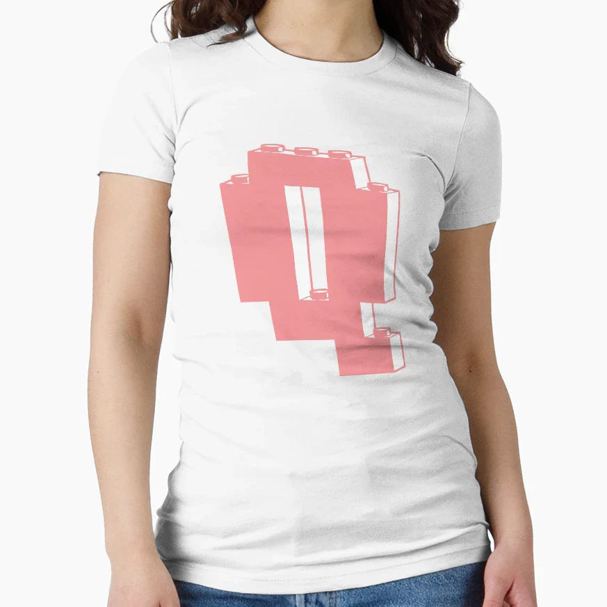 Letter Q T-Shirt - Fun Novelty Design Unisex