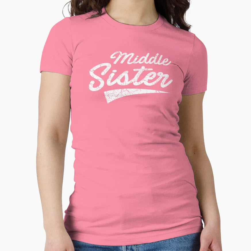Middle Sister T-Shirt - Streetwear Style Unisex