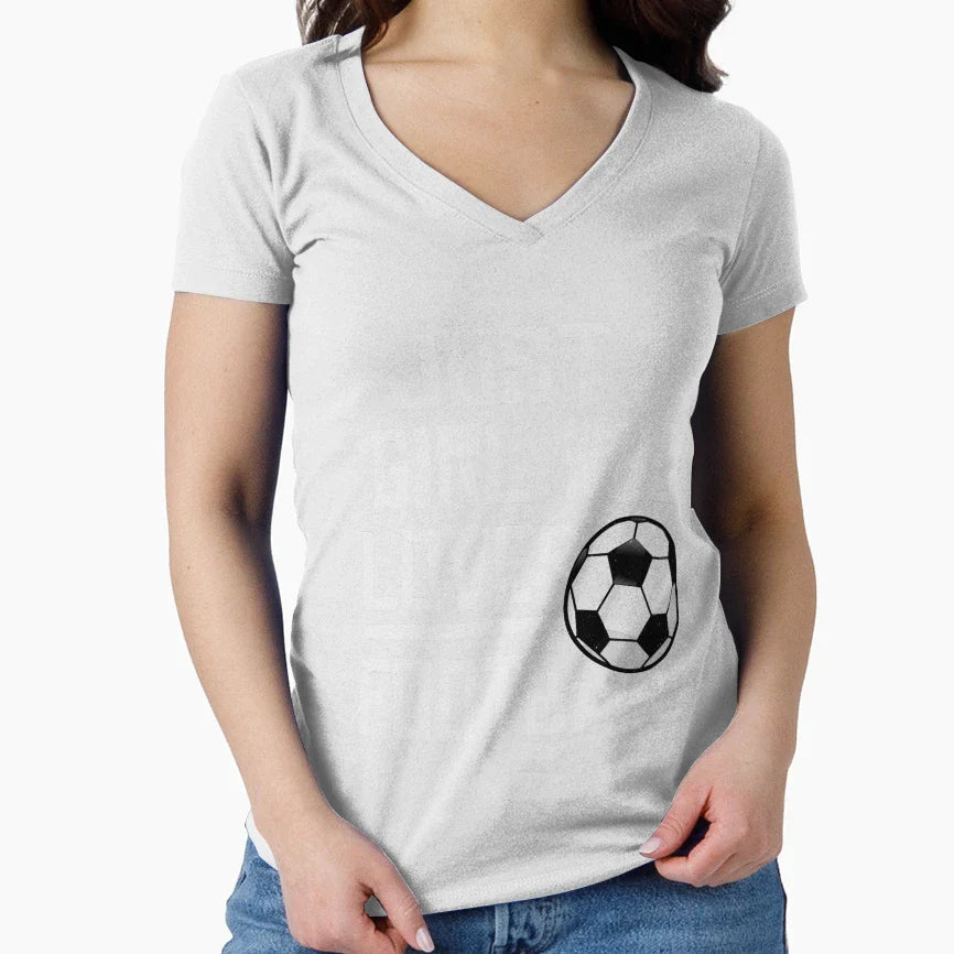 Just Who Loves Football T-Shirt - Fun Novelty Design Unisex