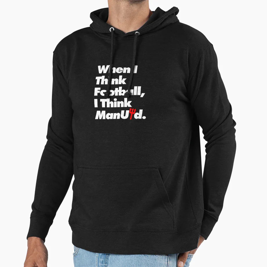Manchester United Hoodie - Streetwear Style Unisex