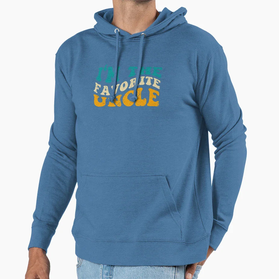 Im Favorite Uncle Family Hoodie - Streetwear Style for Adults