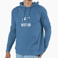 Best Qb Dog Football Player American Hoodie - Streetwear Style for Adults