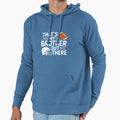 My Brother Out There American Football Hoodie - Novelty Apparel for Adults
