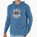 My Football Sister Era American Football Hoodie - Novelty Apparel Unisex