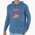 Ladies Love Football Hoodie - Unique Graphic Men Women