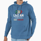 Zio Like Uncle Just Cooler Hoodie - Trendy Graphic Unisex