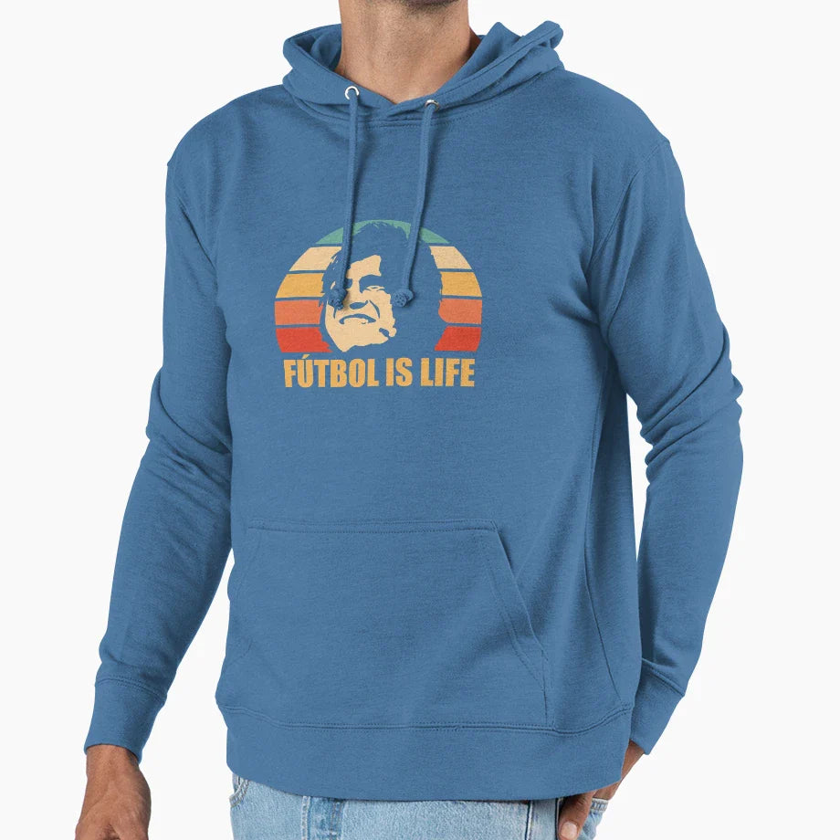 Futbol Cest La Vie Classique Hoodie - Novelty Apparel for Adults