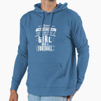 Never Underestimate Power Football Hoodie - Streetwear Style Unisex