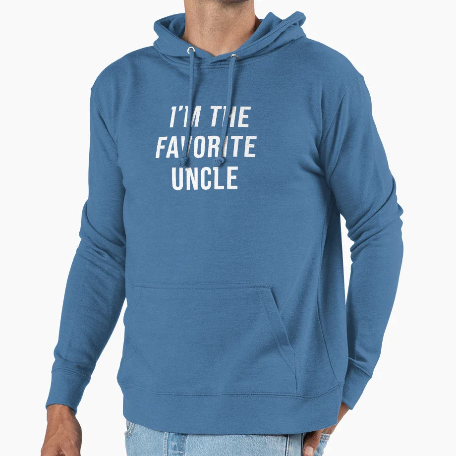 Im Favorite Uncle Hoodie - Graphic Print Unisex