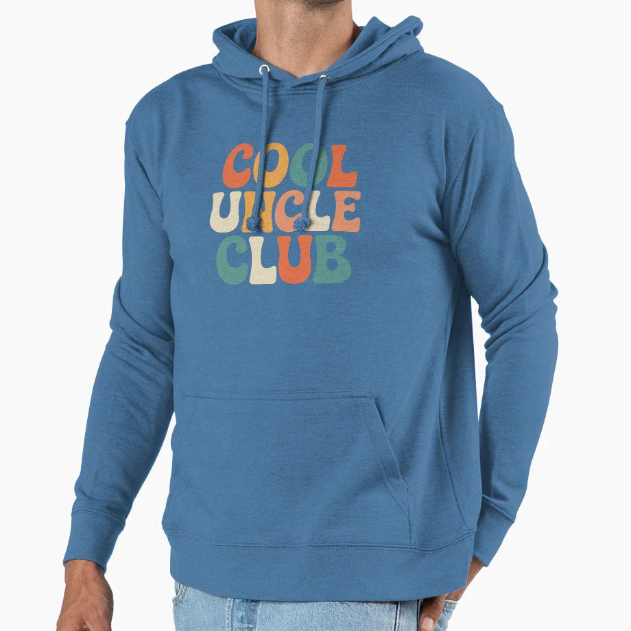 Uncle Club Funny Best Uncle Birthday Hoodie - Fun Novelty Design Men Women