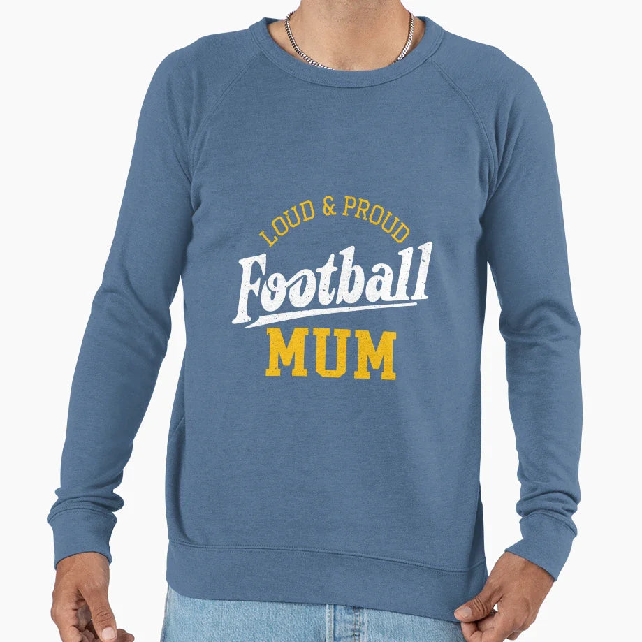 Football Mum T-Shirt - Novelty Apparel for Adults