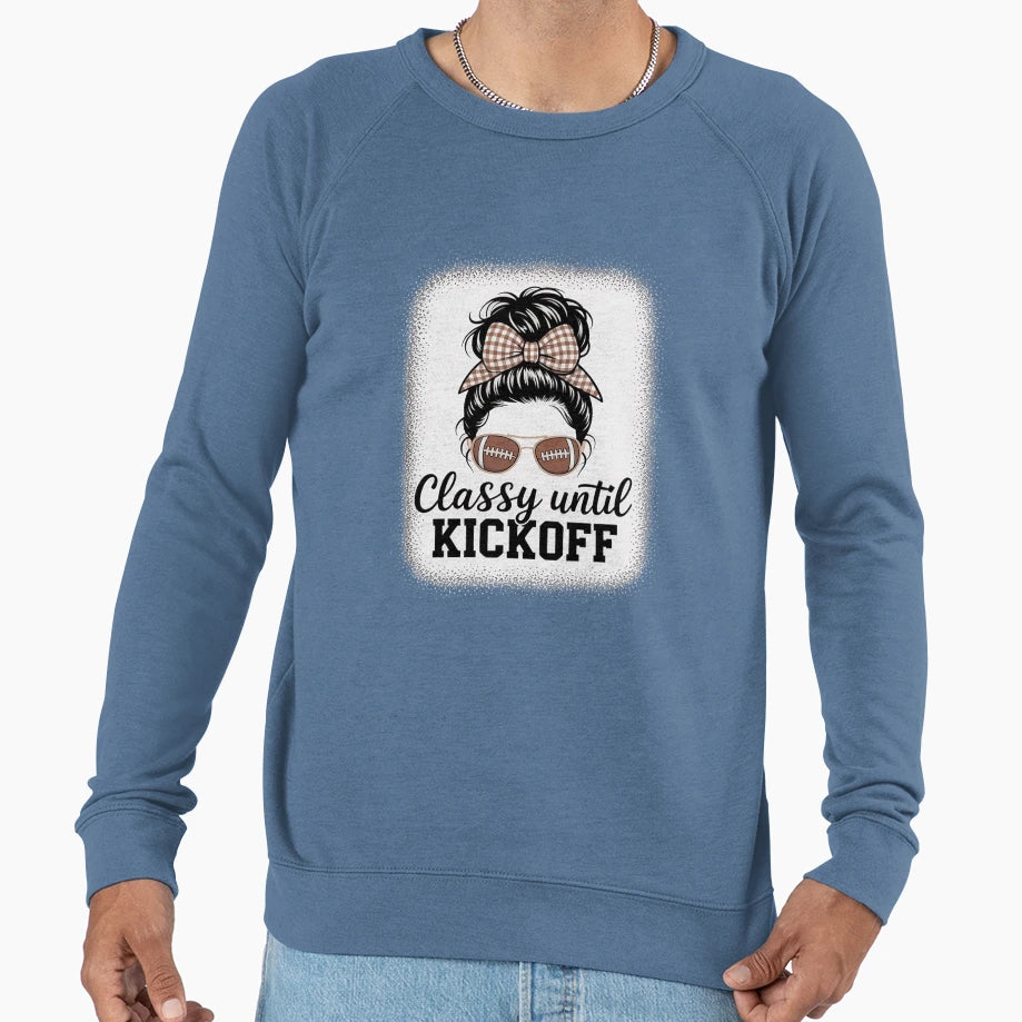 American Football Game Day Sweatshirt - Casual Everyday Wear Men Women