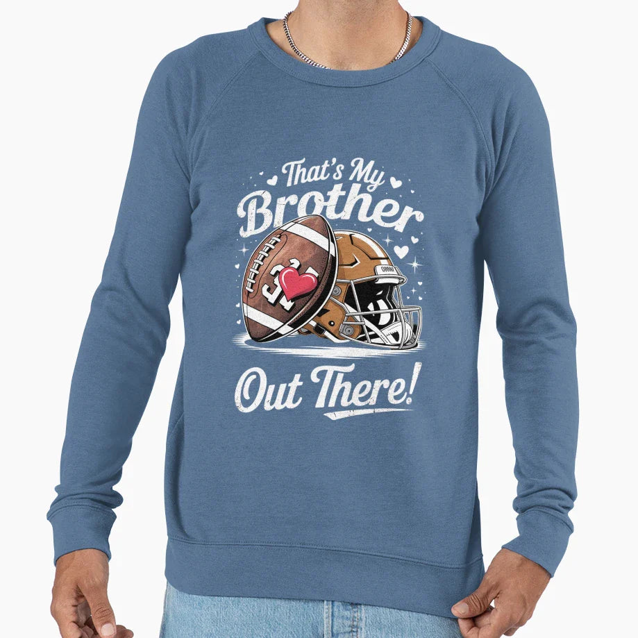Jersey Number 33 Football Thats Sweatshirt - Custom Art Print for Adults