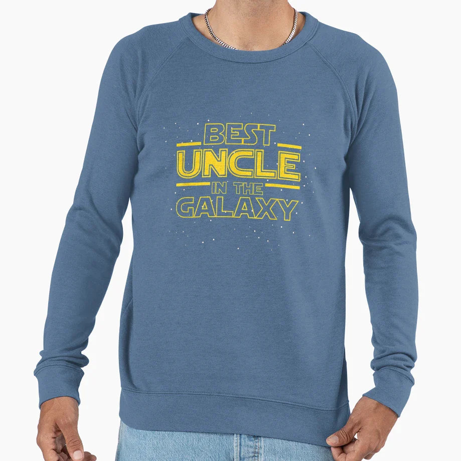 Uncle Gift New Uncle Best Uncle Galaxy T-Shirt - Trendy Graphic for Adults