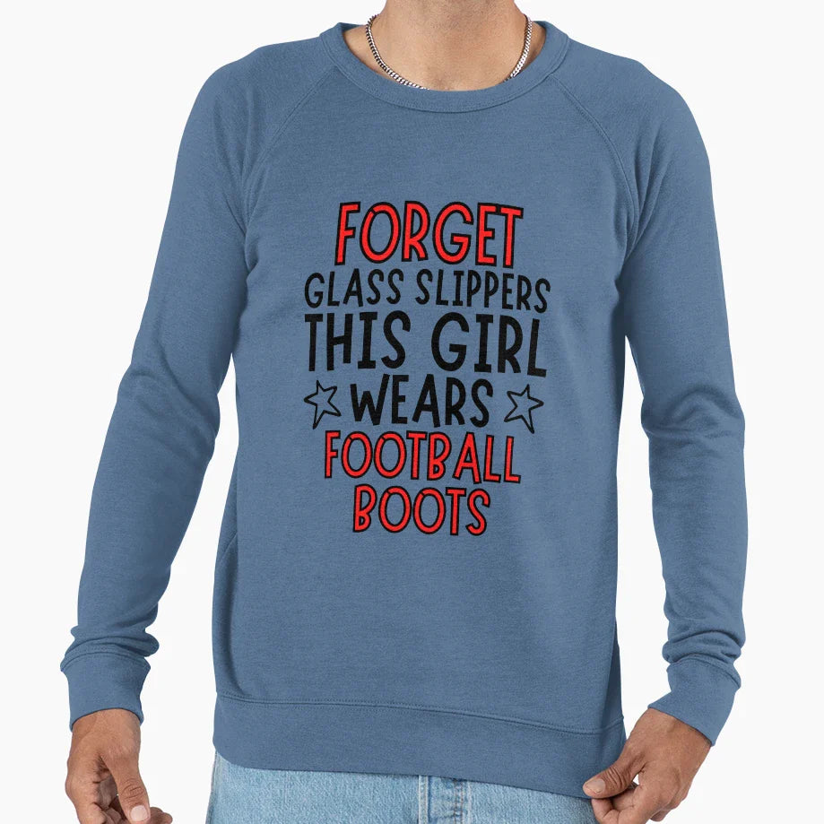 Forget Glass Slippers This Princess Sweatshirt - Novelty Apparel Men Women