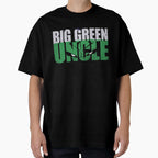 Big Green Uncle T-Shirt - Graphic Print for Adults