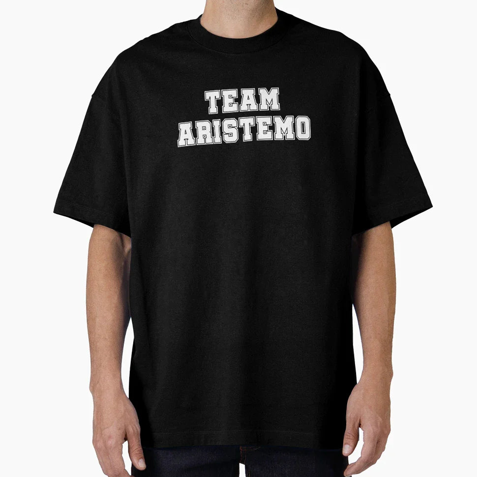 Team Aristemo White T-Shirt - Graphic Print Men Women