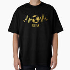 Soccer Sister T-Shirt - Custom Art Print for Adults