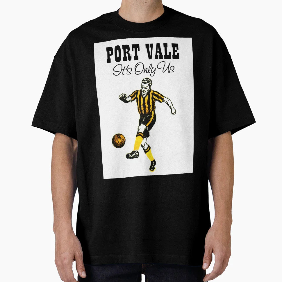 Port Vale Football Supercool T-Shirt - Graphic Print Unisex