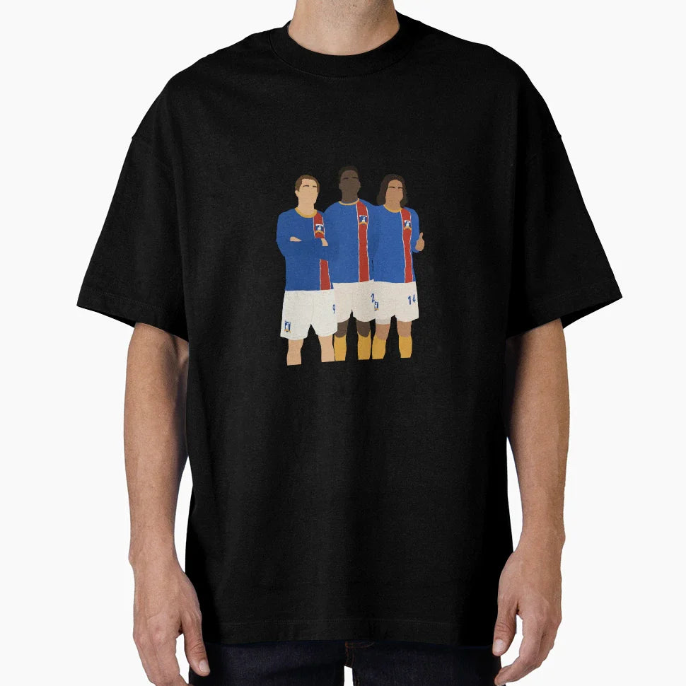 Richmond Big 3 T-Shirt - Minimalist Print for Adults