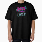 80S Best Uncle 80S T-Shirt - Aesthetic Graphic Men Women