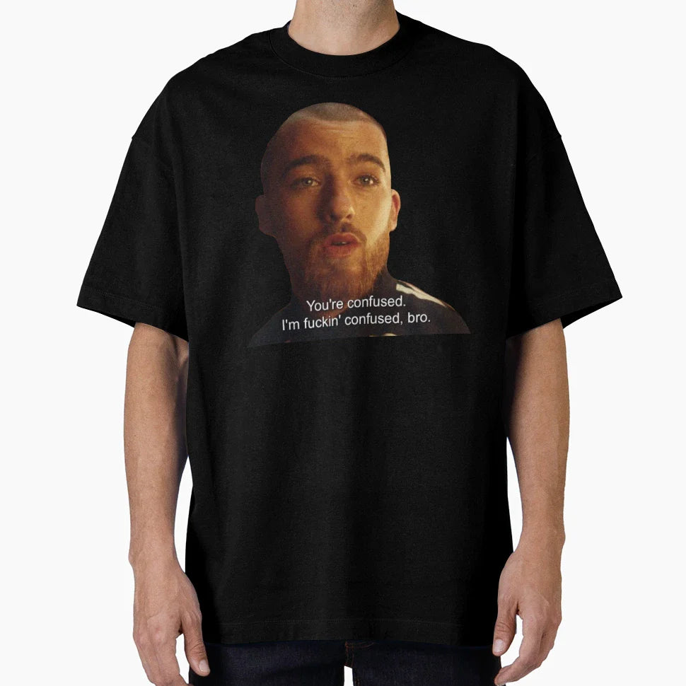Fezco Confused T-Shirt - Custom Art Print Men Women