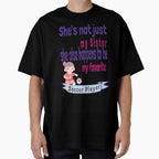 Shes Not Just My Sister Favorite Soccer T-Shirt - Streetwear Style Unisex