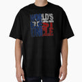 Worlds Best Uncle And Texas Uncle Texas Flag T-Shirt - Graphic Print Unisex