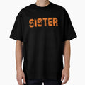 Thankful Sister Halloween Vibes Halloween T-Shirt - Graphic Print Unisex