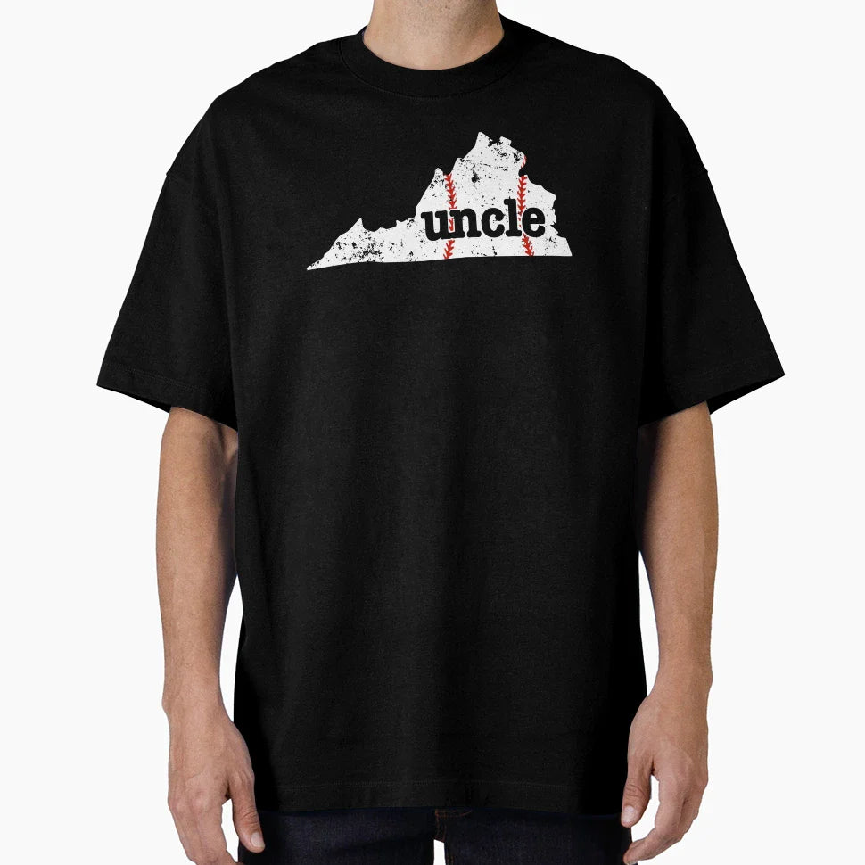 Best Baseball Uncle Virginia T-Shirt - Casual Everyday Wear Unisex